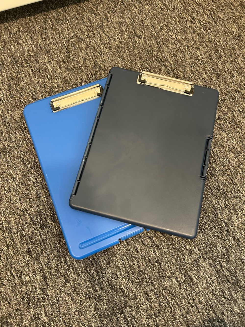 Blue and Dark Blue Clipboard Tablet Case